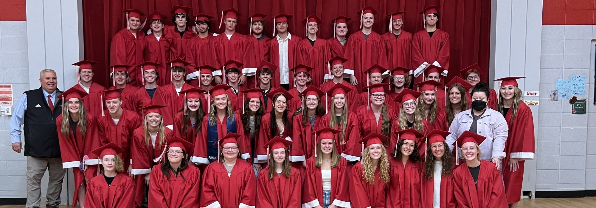 2024 Senior Walk at Tobey Elementary